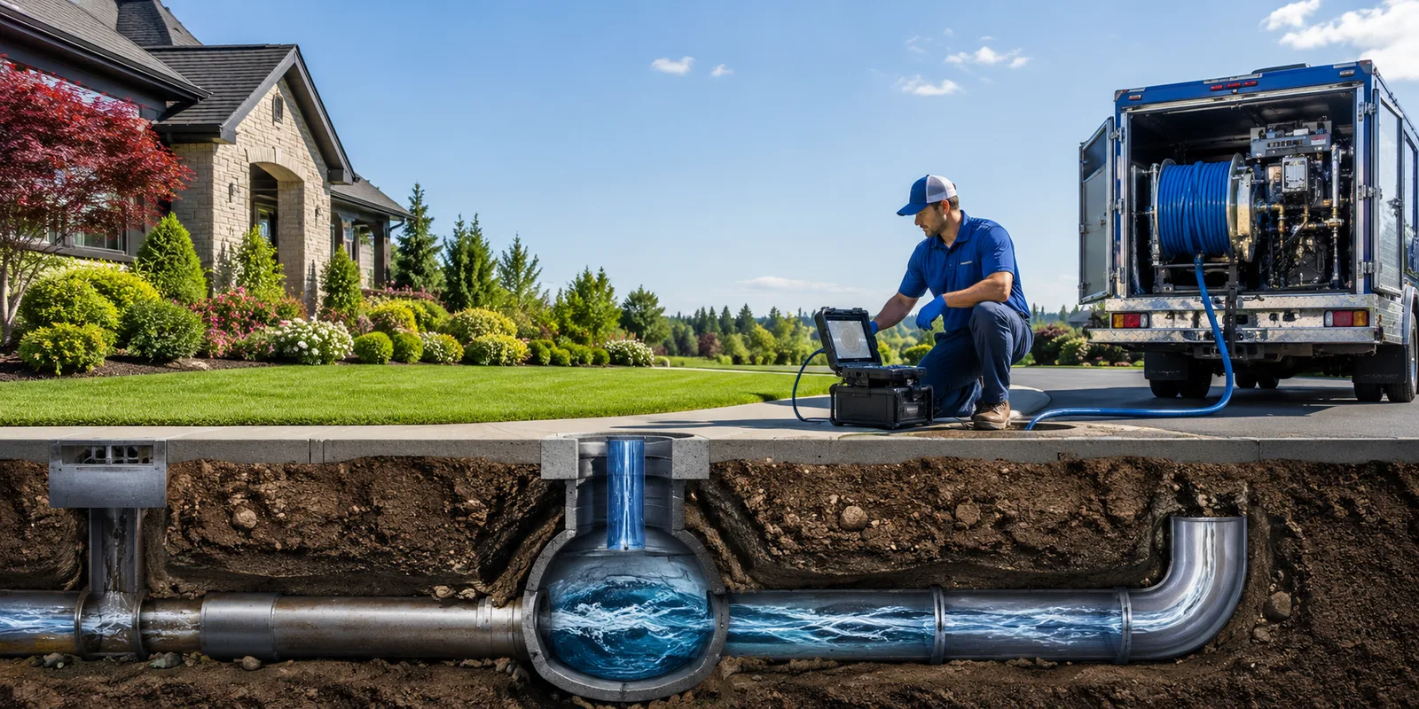 Drainage restoration information for New London, MN